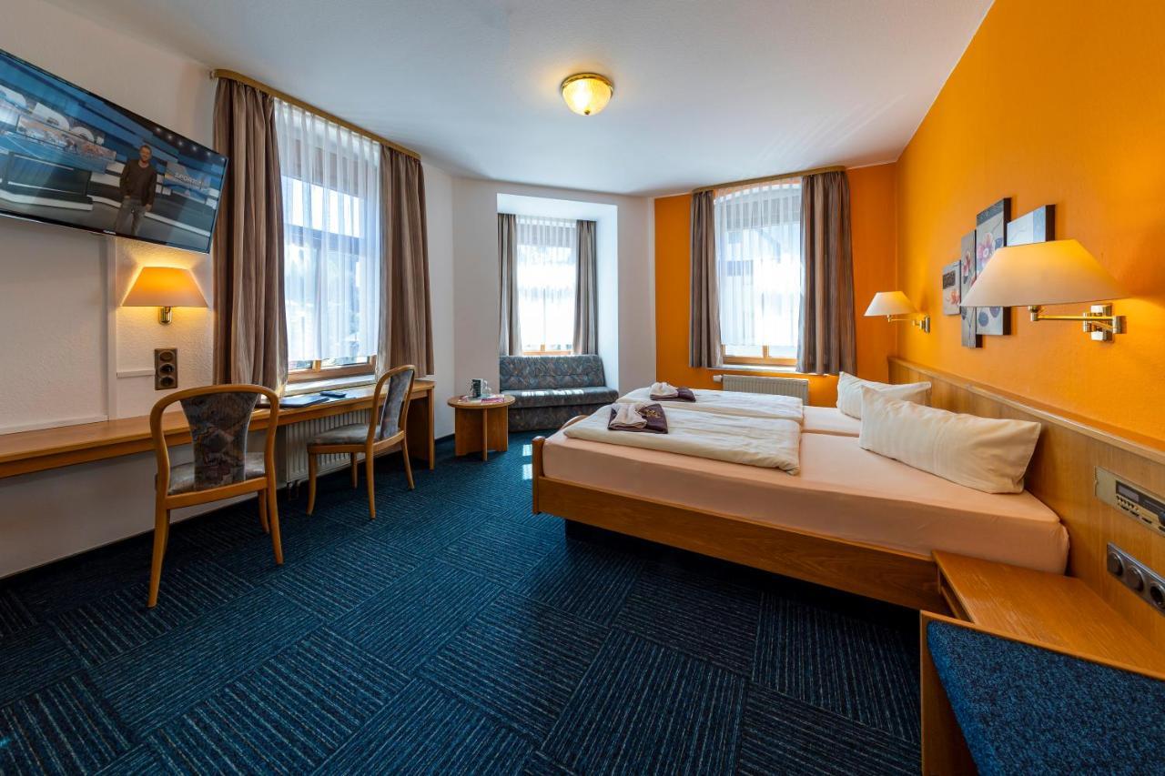 Hotel Zur Post Schönheide Exterior foto