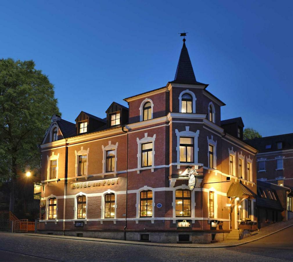 Hotel Zur Post Schönheide Exterior foto